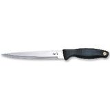 Kitchen Devils Carving Knife with long plain edge blade for slicing meat and poultry