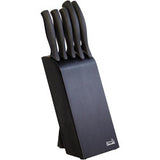 Kitchen Devils Control knife block set with wooden block
