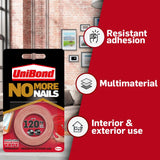 UniBond No More Nails On A Roll Double Sided - 19mm x 1.5m
