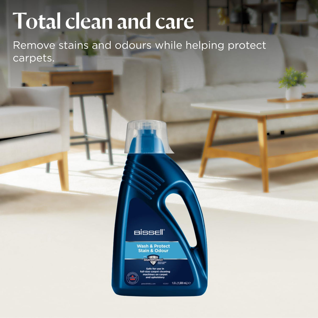 BISSELL | Wash & Protect Stain & Odour, 1.5 L | 1086N