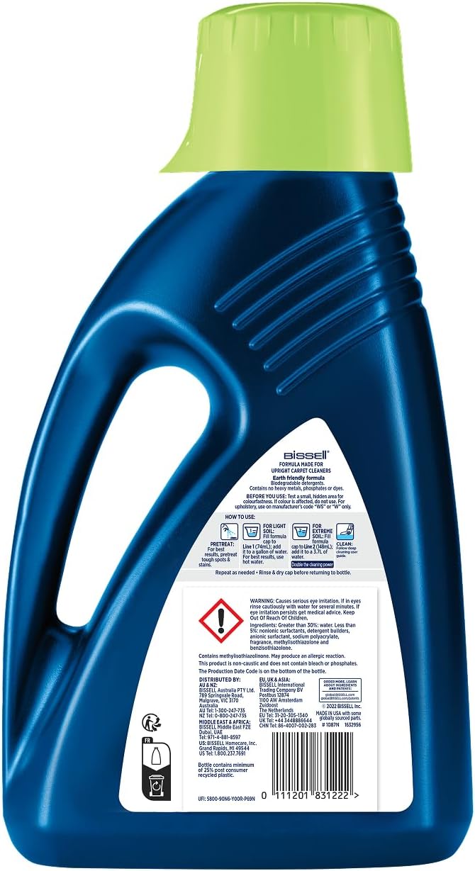 Bissell | Wash & Protect Pet Stain & Odour, 1.5 L| 1087N