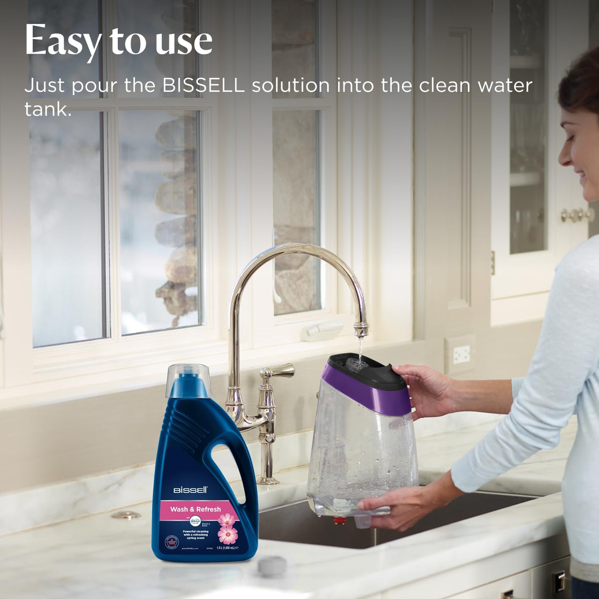 BISSELL | Wash & Refresh - Febreze 1.5L | 1078N