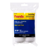Purdy White Dove Jumbo mini roller sleeve 6.5 inch shown standing upright on white background