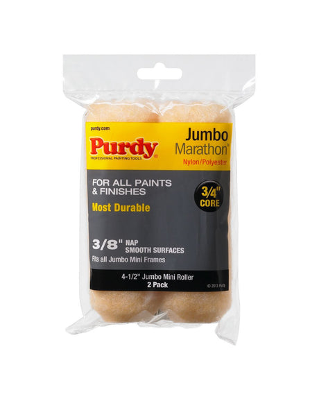 Purdy Marathon Jumbo Mini Roller sleeve two pack packaging