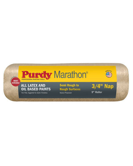 Purdy Marathon roller sleeve product photo showing the nylon polyester knit texture