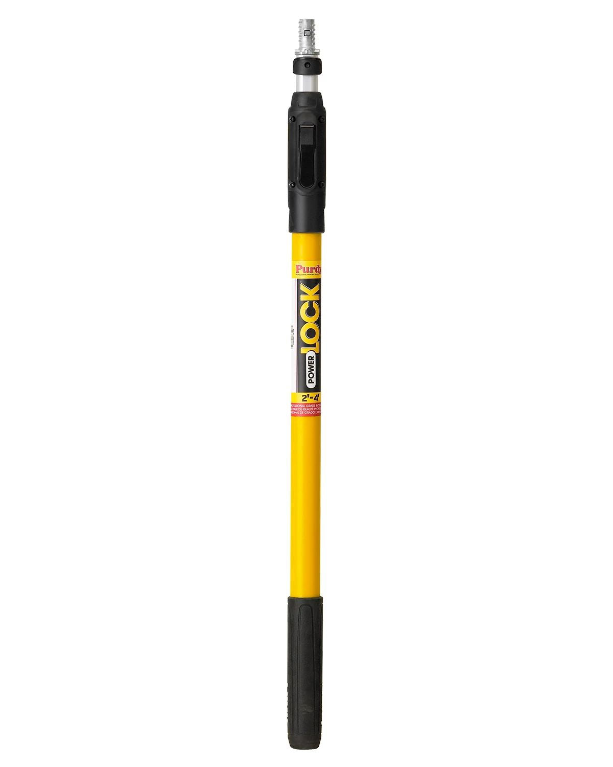 Purdy Powerlock 2 to 4 foot pole product photo showing extended telescopic length
