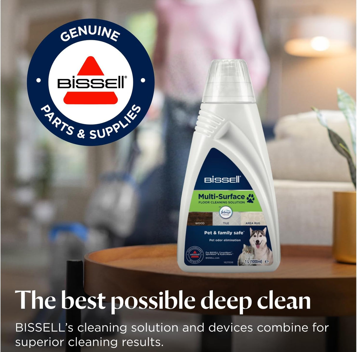 BISSELL | Multi-Surface Pet with Febreze, Floor Cleaning, 1L | 2550