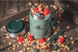 STANLEY Legendary Food Jar + Spork | Hammer tone green | 0.4L