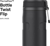 STANLEY IceFlow™  Bottle Twist Flip 2.0 Black | 0.47 L