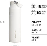 STANLEY Cup IceFlow™ Bottle Flip Straw 2.0 Frost | 1.06L