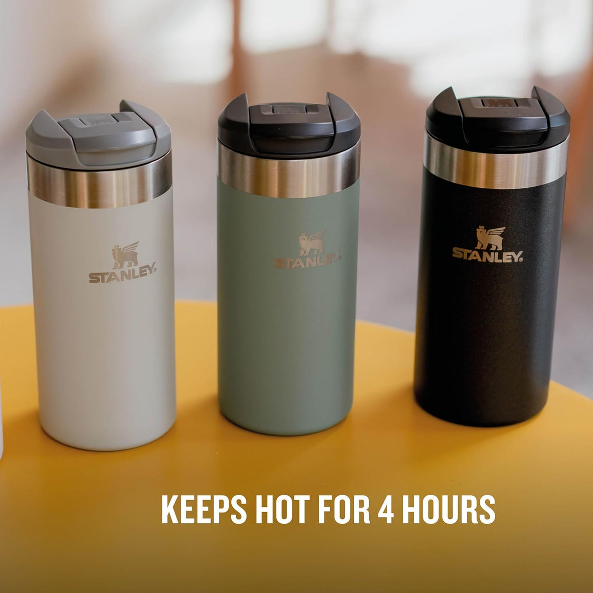 STANLEY AeroLight Transit Mug | Black | 0.35L