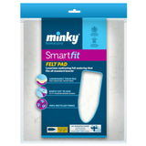 Minky Smartfit felt pad underlay, thick felt sheet product photo shown flat before trimming to fit an ironing board