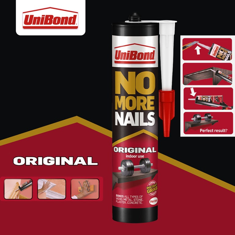 UniBond No More Nails Original Cartridge - 365g White