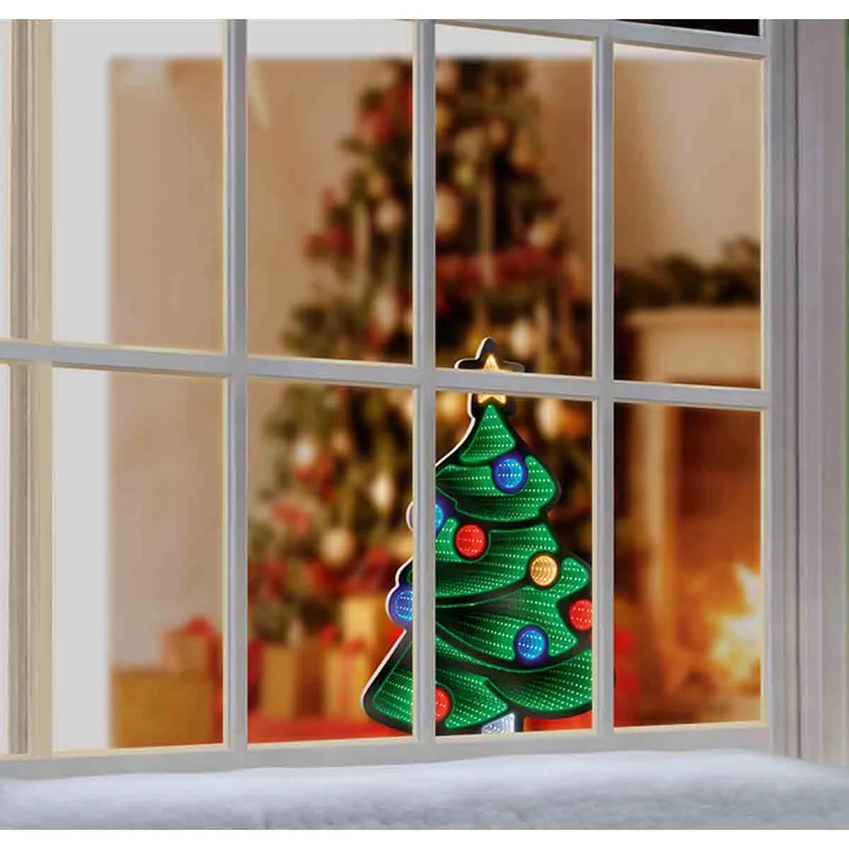 Premier Christmas Tree Infinity Mirror - 60cm