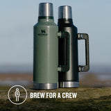 STANLEY Legendary Classic Bottle | Hammer tone green | 2.3L