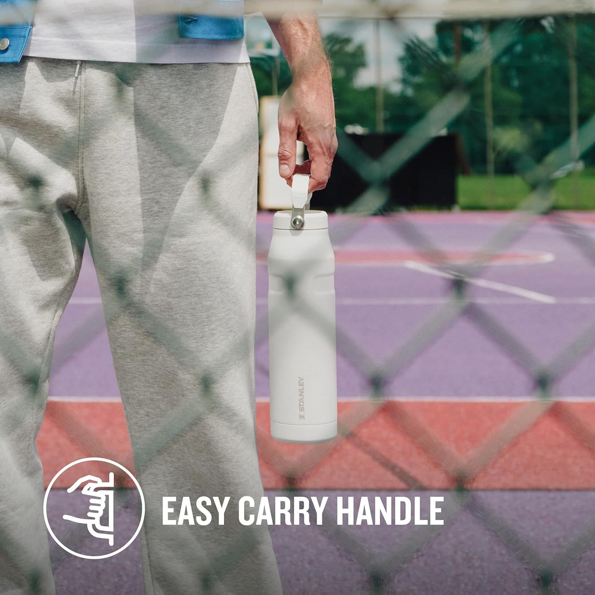 STANLEY Cup IceFlow™ Bottle Flip Straw 2.0 Rose Quartz| 0.7L