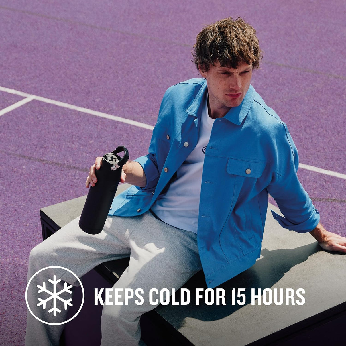 STANLEY Cup IceFlow™ Bottle Flip Straw 2.0 Rose Quartz| 0.7L