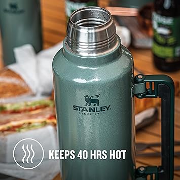 STANLEY Legendary Classic Bottle | Hammer tone green | 1.4L