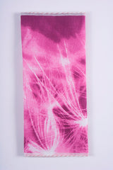 Abbey Large Ironing Board Cover in patterned fabric, folded flat product photo showing the elasticated hem