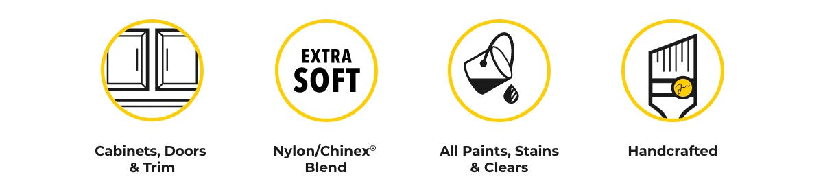 Purdy Syntox synthetic brush range lifestyle photo