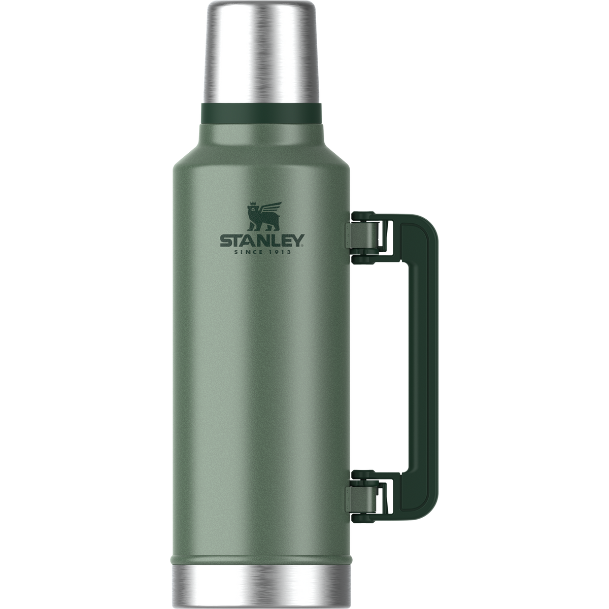 STANLEY Legendary Classic Bottle | Hammer tone green | 1.9L