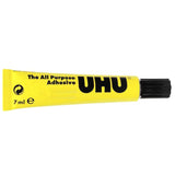 UHU All Purpose Adhesive 7ml tube packaging for schools