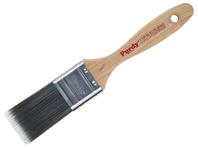 Purdy XL Elite Sprig 1.5 inch paint brush with beavertail handle