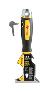 Purdy Premium 10-in-1 multi tool product shot showing the nail set hammerhead end and screwdriver tips