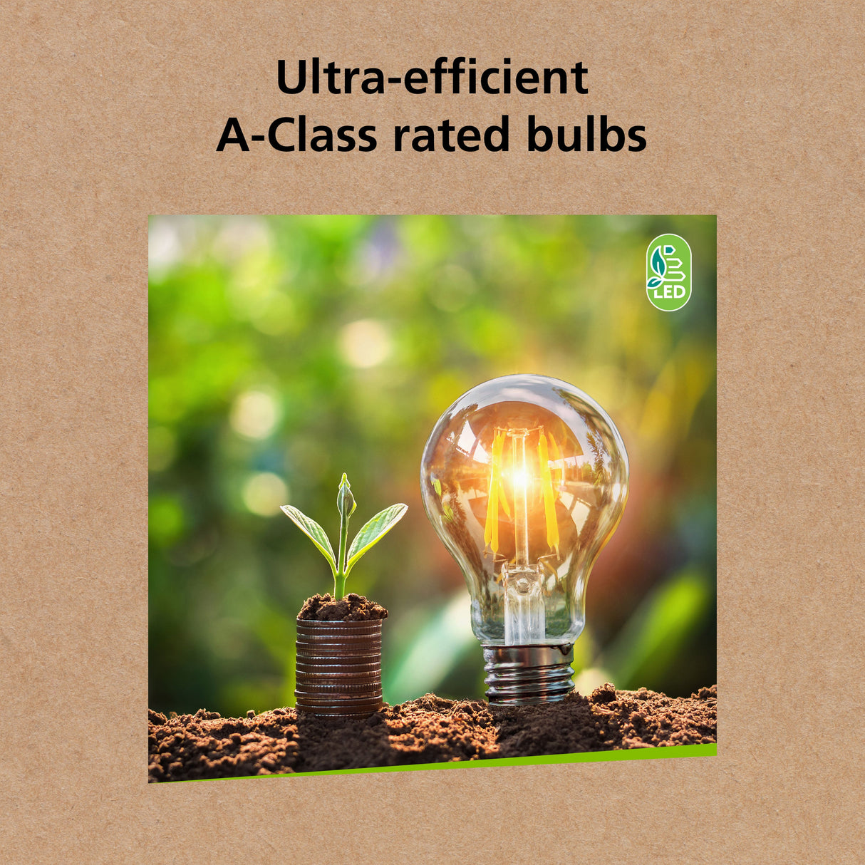 Sylvania Platinum RefLED GU10 bulb lit in a downlight fitting