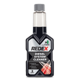Redex Diesel Treatment 250ml bottle, a redex diesel fuel cleaner and redex diesel system cleaner for cleaning diesel injectors and improving fuel economy