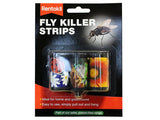 Rentokil Fly Killer Strips 3 pack box packaging for insecticide-free fly control