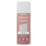 Rust-Oleum Radiator Enamel White Satin 400ml aerosol spray can