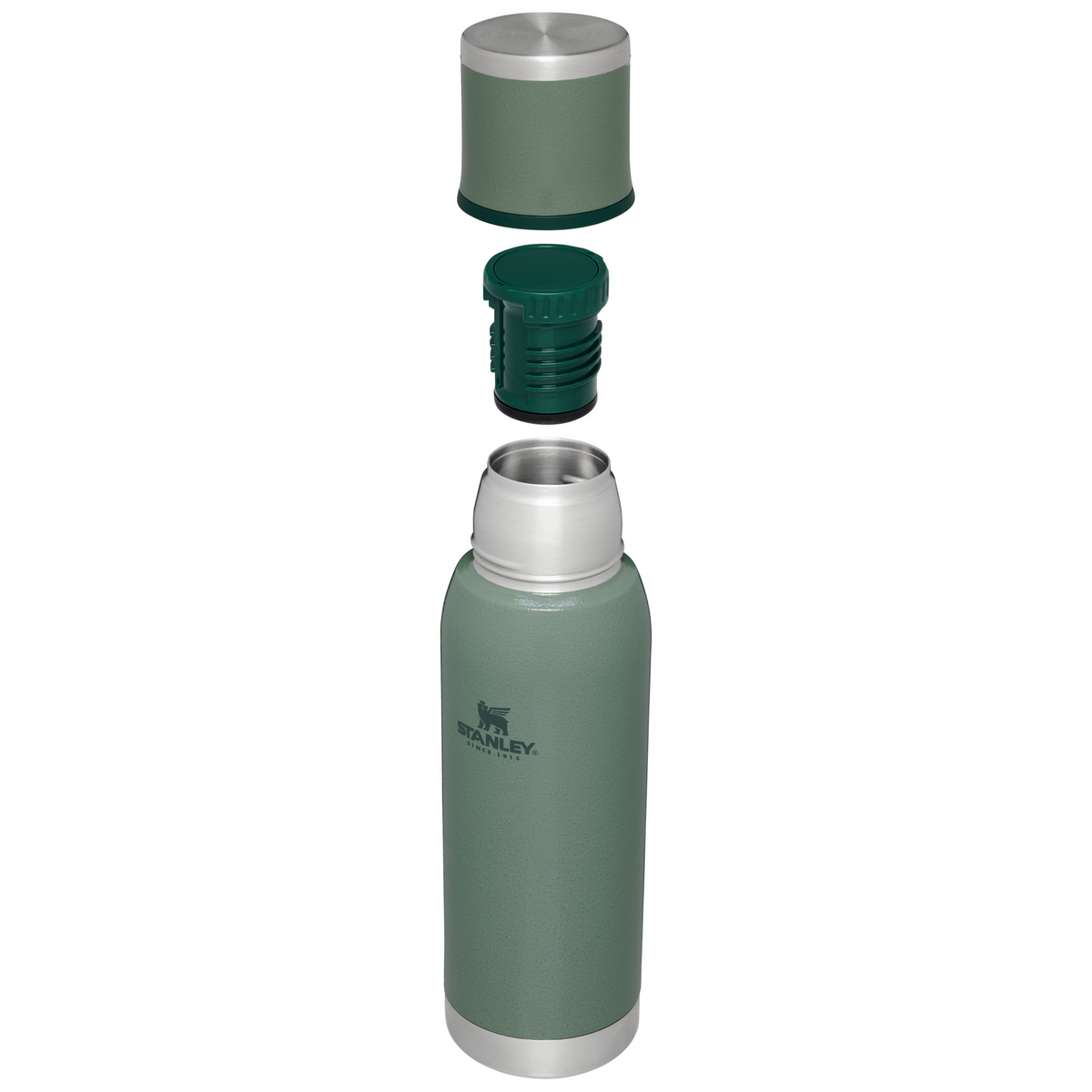 STANLEY Adventure To-Go Bottle | Hammertone Green | 1.0L