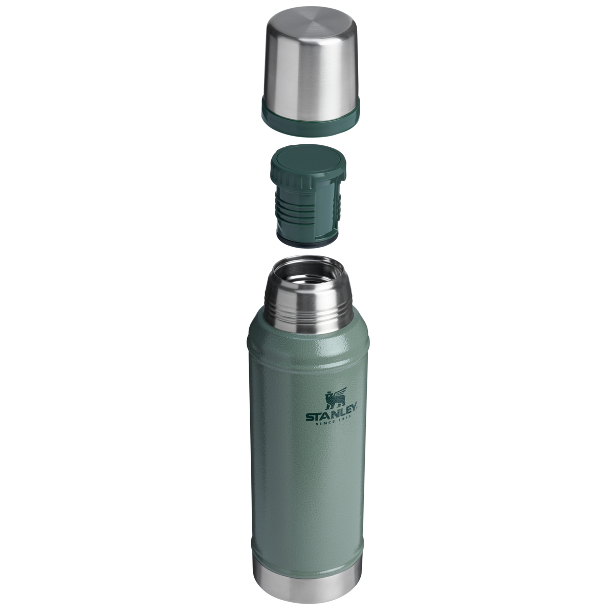 STANLEY Legendary Classic Bottle | Hammertone green | 0.94L