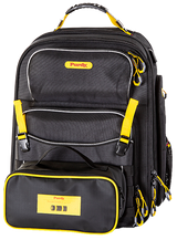 Purdy Painters Backpack worn on the back by a decorator