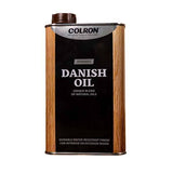 Ronseal Colron Refined Danish Oil 500ml clear finish tin front view