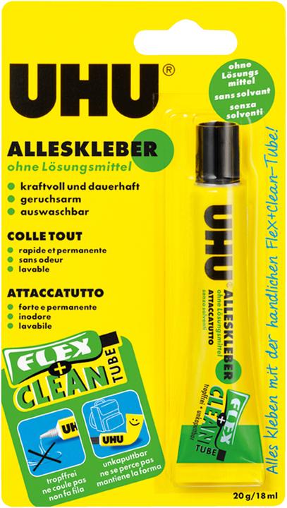 UHU All Purpose Adhesive 20ml tube front packaging