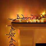 Premier 2000 LED Multi Action Cluster Brights With Timer - Red & Vintage Gold/Green Cable