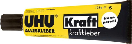 UHU All Purpose Adhesive 125ml tube box side panel
