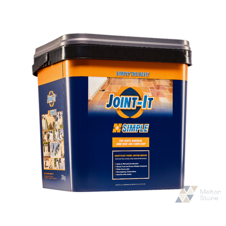 Joint-It Simple Dark Grey 20kg jointing compound bucket packaging
