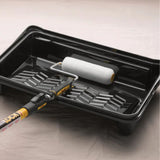 Purdy Dual Roll Off paint tray insert side view showing the built in pour spout