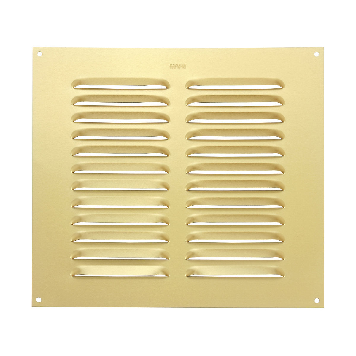 Metal louvre air vent cover 9 x 9 inch rated suitable for gas appliances
