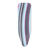 Minky Deluxe ironing board cover laid flat showing the nose pocket and thick padded surface