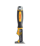 Purdy Premium 6-in-1 multi tool close up of the roller cleaner notch and spreader edge
