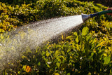 Diluting Patio Magic concentrate with water before applying to a patio