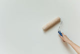 Applying Dulux Easycare Kitchen Matt in Egyptian Cotton with a paint roller