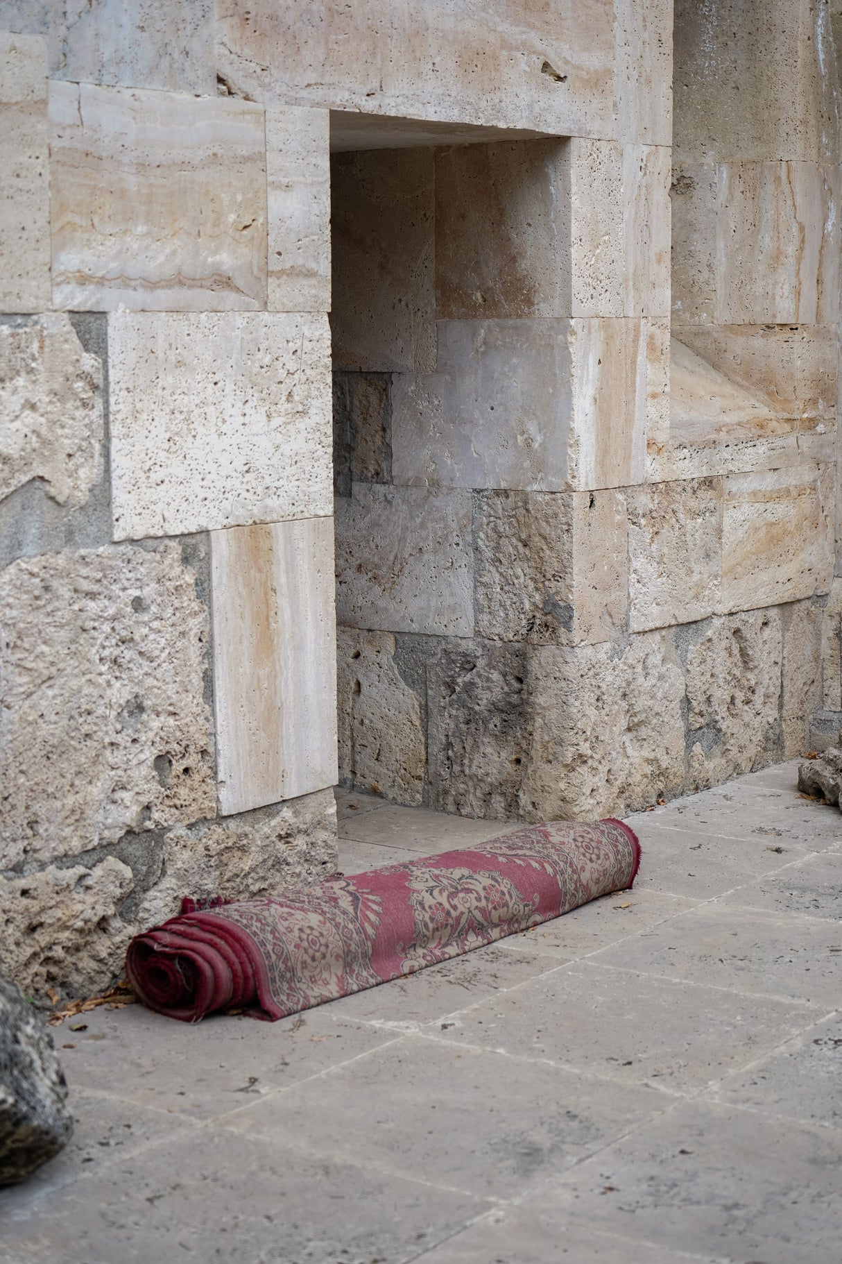 Old carpet with visible ground-in dirt and grime before deep cleaning