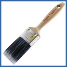 Single Purdy Pro Extra Monarch brush laid flat showing full bristle length