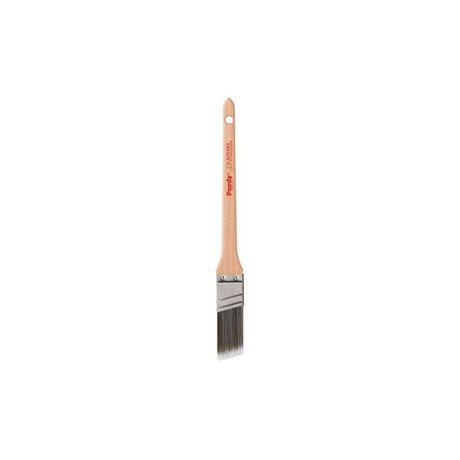Purdy Dale XL Elite 1 inch brush shown at an angle highlighting the square edge ferrule
