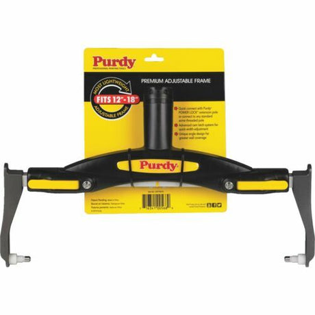 Purdy Revolution Premium Adjustable Frame cam lock lever detail